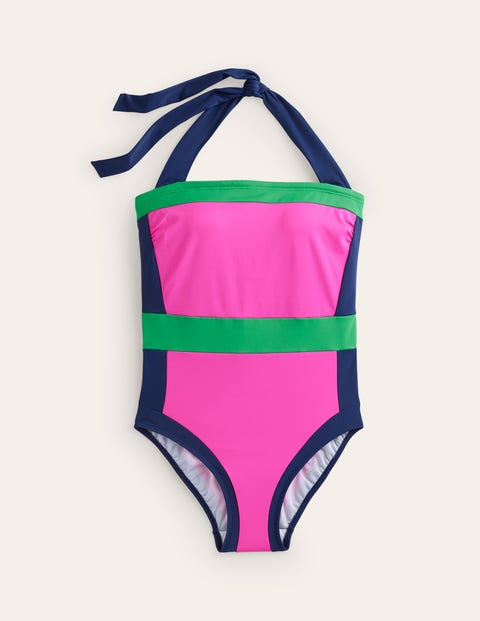 Luxe Color Block One-Piece
